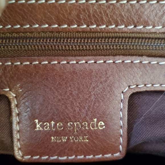 KATE SPADE ♠️ Black Leather Hobo - Picture 6 of 10